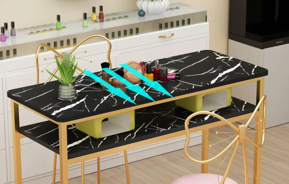 Europeanstyle Manicure Table Chair Set Compact Economical Doublesized - 13