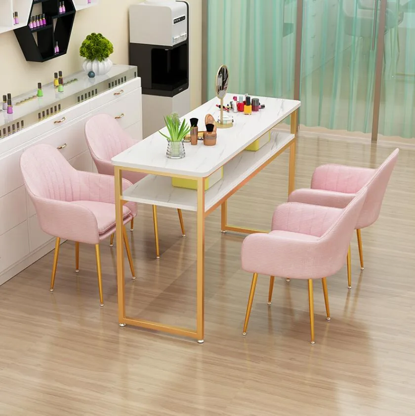 Europeanstyle Manicure Table Chair Set Compact Economical Doublesized - 5