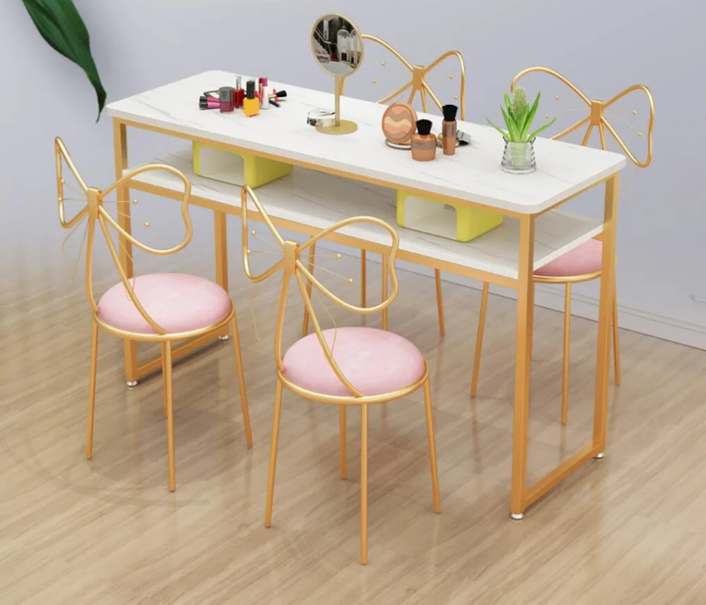 Europeanstyle Manicure Table Chair Set Compact Economical Doublesized - 8