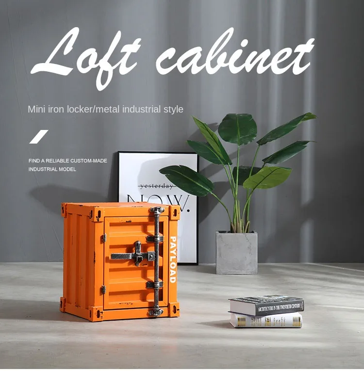 Industrial Metal Nightstand Retrostyle Lockable Storage Side Table For Home - 8 Industrial Metal Nightstand Retrostyle Lockable Storage Side Table For Home - 8