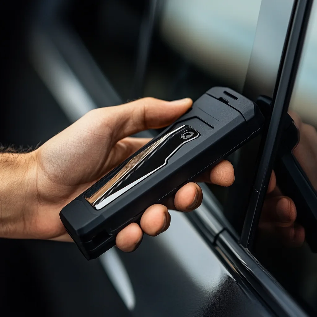 Enhance Car Safety With A Compact Tool For Breaking Windows And Cutting Seat Belts In Emergencies 4