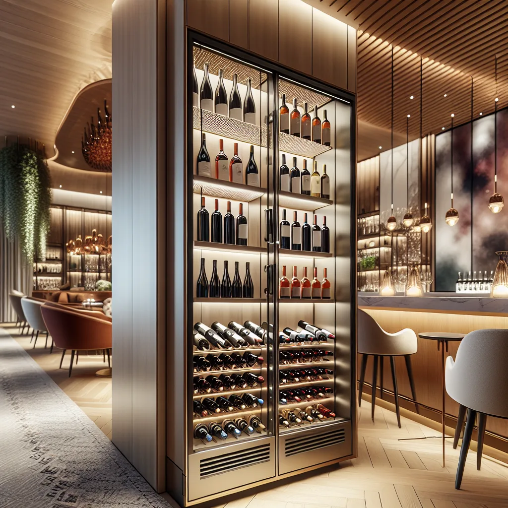 Enhance Your Hospitality Space With A Stylish And Functional Commercial Wine Cabinet For Hotels, Bars, And Salons 10